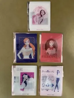 ワンピース ヒロインズ クリアカード コンプリートセット - メルカリ
