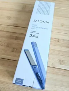 新品未開封 SALONIA サロニア ストレートヘアアイロン グレー 24mm
