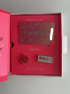 TWICE JAPAN OFFICIAL FANCLUB ONCE ピンバッジ