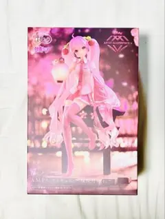 【新品未開封】桜ミク AMP フィギュア ～桜提灯ver.～のサムネイル