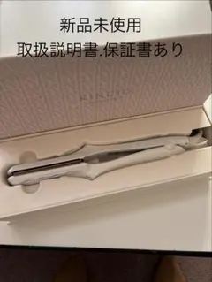 KINJO ストレートヘアアイロン ホワイト