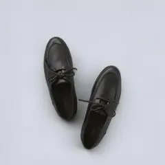 AURALEE ソフトレザー デッキシューズ 26.5cm - メルカリ