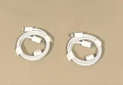 Apple純正 USB-C Lightningケーブル 新品未使用 2本セット