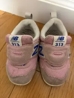 New Balance 313 ベビーシューズ ピンク　ニューバランス　13