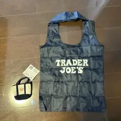 TRADER JOE'S ネイビーエコバッグ