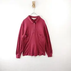 Christian Dior　SPORT ロングポロ M ボルドー 長袖のサムネイル