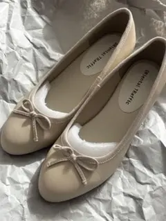 OrientalTraffic ベージュ バレエシューズ 23cm