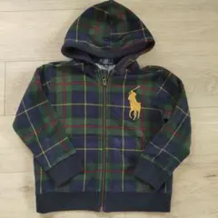説明文必読ラルフローレン ビックポニー 裏起毛 パーカー100 110