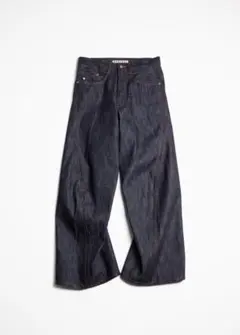 NVRFRGT 3D TWISTED WIDE LEG JEANS size2