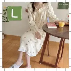 【新品】ナイトウェア ルームウェア ネグリジェ くま柄 リボン かわいい