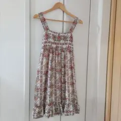 【12/1再値下げ!】リバティ　リゾートワンピース