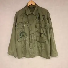 【入手困難】ラルフローレン M-43 ミリタリー 虎 13スター スカジャン 入手困難】ラルフローレン M-43 ミリタリー 虎 13スター