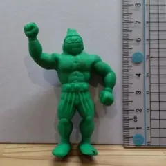 キン消し　ウルフマン　ちょいデカ　グリーン（当時物）パチモノ