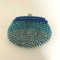 ビーズがま口財布