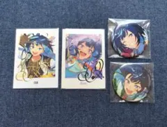 あんスタ 10th 10周年 展示会 缶バッジ 冴霧笑主 エス - メルカリ
