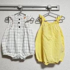 ampersand H&M ロンパース　80cm 2点セット　まとめ売り