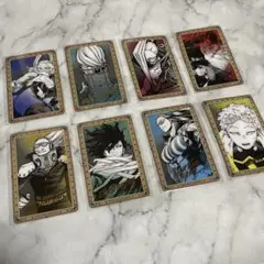 ヒロアカ 原画展 箔押しクリアカード プロヒーロー