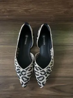 VIVAIA Flat shoes PointedToe Leopard 37 - メルカリ