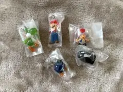スーパーマリオ　めじるしアクセサリー　5点セット　新品　マリオ　ヨッシー