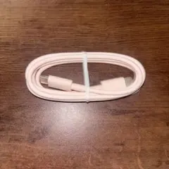 USB Type-C to Type-C ケーブル（ピンク）
