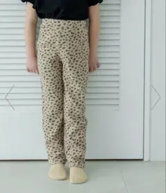 ペアマノン【しなやかストレッチ】ユニセックス 無地 総柄 レギンスパンツ