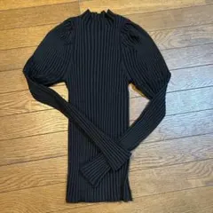 FRAY I.D ブラック ニットセーターお値下げ歓迎！