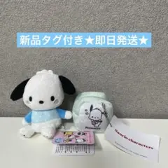 【新品タグ付き】ポチャッコ　マスコット　キューブポーチ　2個セット