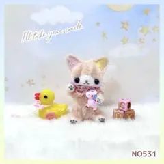 【1600円】NO531 モールアート　ねこ　ユニコーン　ゆめかわ