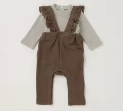 petit main ペティマイン　フリル　サロペット　セットアップ　70cmのサムネイル