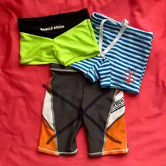 BABBLE BOON 男の子用水着ショーツ2枚セット