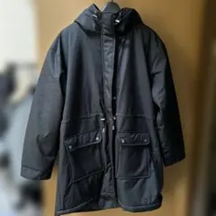 新同黒いフード付きジャケット