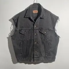 山田レン Levi's denimbest black リーバイス デニムベスト - メルカリ