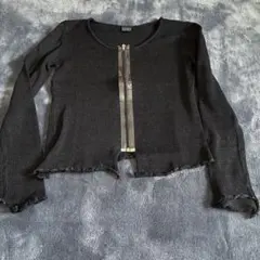 KRIZIA MAGLIA ジップアップカーディガン サイズM 綿100のサムネイル