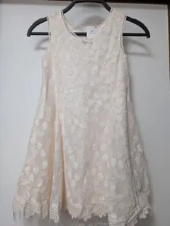 新品タグ付　130　シャーリーテンプル　レースワンピース　フォーマル　発表会