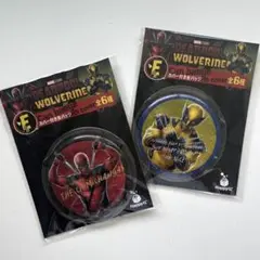 【新品】　デッドプール&ウルヴァリン　一番くじ E賞　缶バッジ2個セット
