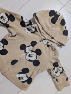 H&M ミッキーマウス フード付きパーカー