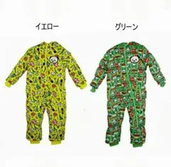 新品100.110 パンダ＆総柄ジャンプスーツ　スノーコンビ