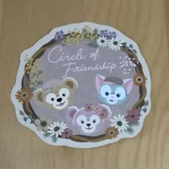 ダッフィー＆フレンズ　ステッカー