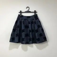 エムズグレイシー　フレアスカート　M'S GRACY クローバー　四つ葉