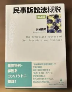 民事訴訟法概説 = The Remedial Structure of Civ… 民事訴訟法概説 = The Remedial Structure of Civ… - メルカリ