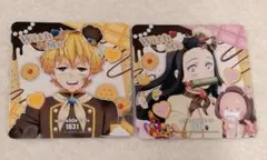 鬼滅の刃 バレンタイン&ホワイトデー コースター 善逸 禰豆子