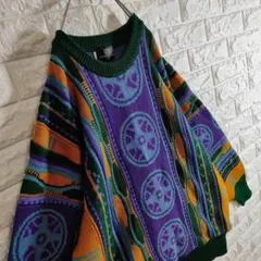 J's ジャンボ尾崎 ニットセーター 太陽刺繍 サイズL - メルカリ