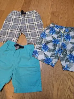 男の子 BOYSハーフパンツ キッズ 110 ３点セット