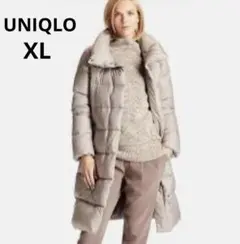 UNIQLO ライトウェイトダウンボリュームカラーコート XL