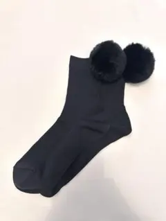 レディースソックス黒