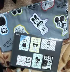 新品嵐を旅する展覧会ミッキーポストカードセットハンカチ