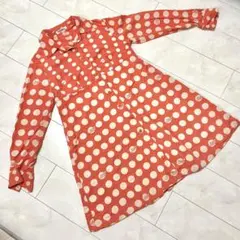 ヒステリックグラマー ドット柄 ワンピース