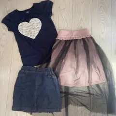 120/130女の子子供服まとめ売り