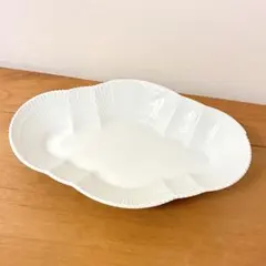ロイヤルコペンハーゲン　ホワイトエレメンツ オーバルディッシュ 23cmのサムネイル