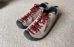 KEEN ジャスパー ベージュ スエード アウトドアシューズ 23.5㎝